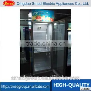 Glass Door Vertical Showcase,Display Supermarket Refrigerator for Beverage thumbnail-1