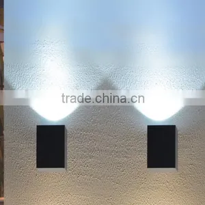 W-003471 1*6W COB LED IP54 Aluminum Outdoor Modern Wall Mounted Light,up Down Wall Lamps thumbnail-2
