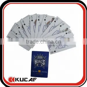 Blue Core Paper Playing Card thumbnail-1