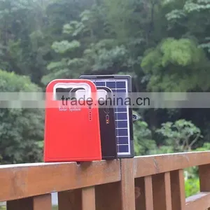 Portable 10w Solar Power Generator Small Solar Power System for Home Use thumbnail-1