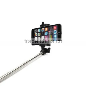 Colorful Portable Extendable Mini Selfie Stick With Bluetooth thumbnail-1