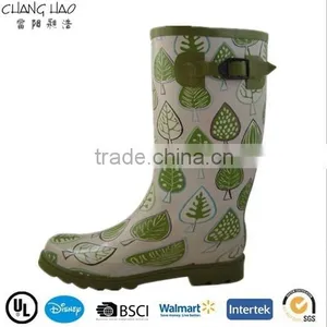 (CH.W166) Cheap Woman Rain Boots Hot New Products for 2015 Rubber Safety Boots thumbnail-1