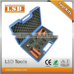 LSD Good Quilty LS-05H-5A2 Crimping Tool Kits Coaxial Cable Tool Kts With Crimping Tool,wire Stripper,dies Tools Kits thumbnail-1