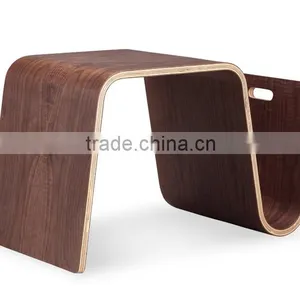Wood Scando Modern Bendwood Side Table thumbnail-2