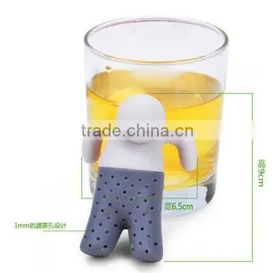 Tea Tool Interesting Life Partner Cute Mr Teapot Tea Infuser/Tea Strainer/Coffee & Tea Sets/silicone thumbnail-2