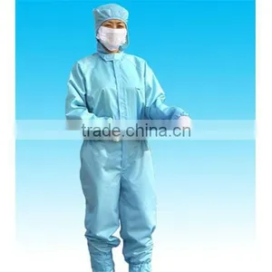 Light Blue Disposable Coverall With Lowest Price thumbnail-1