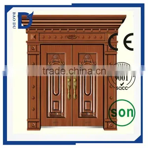 Front Door Design Steel Security Door Copper Doors thumbnail-4