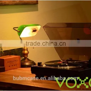 VOXOA T40 USB Portable Two Speed LP Turntable Record Player Phonograph Gramophone Vinyl Turntable thumbnail-4