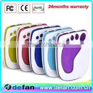 Lovely Foot Print Design 9000mah Lithium Portable Power Bank Multiple Charge Interface thumbnail-1