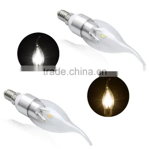 E14 E27 330 Degree for Chandelier Warm/Cool White Candle Light thumbnail-1