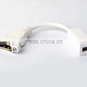 Displayport Female To Mini Displayport Female Adapter (Thunderbolt Source Compatible) thumbnail-1