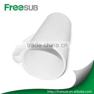 Wholesale Blank White Sublimation Plastic Coffee Mug for Sublimation Printing thumbnail-3