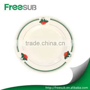 2016 New Range 8" Sublimation Ceramic Flower Plates With Coating CY10A thumbnail-3