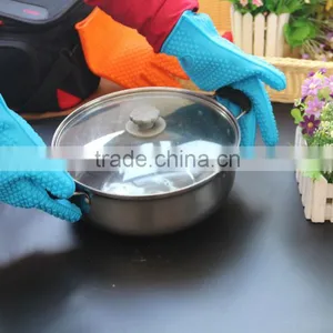 High Quality Silicone Cooking Gloves Fro Candy Making, Silicone Cake Baking Gloves thumbnail-3