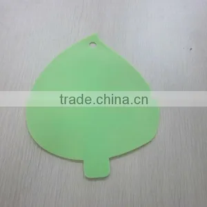 2015 New Design Lfgb and Fda Eco Friendly Food Grade Big Leaf Shaped Baking Silicone Trivet,silicone Placemat thumbnail-2