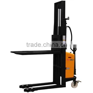 Semi Electric Hydraulic Forklift Stacker thumbnail-2