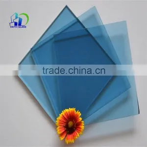Structural Coating Glass Curtain Walls Reflective Glass Curtain Wall Section Clear Gold Reflective Glass Partition Wall thumbnail-1