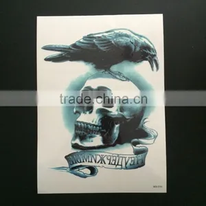 WX- 019 Temporary Tattoo Sticker/ Arm CMYK Tattoos for Body Art thumbnail-1