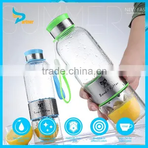 Trade Assurance Stainless Steel Juicer Color Glass Fruit Infuser Water Bottles thumbnail-1