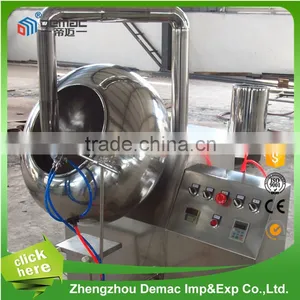 Coated Chocolate Processing Machine Snack Food Sugar Coated Machine thumbnail-1