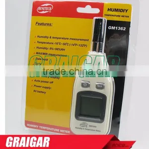 Humidity & Temperature Meter GM1362 Humidity Range :5%RH ~ 98%RH thumbnail-2