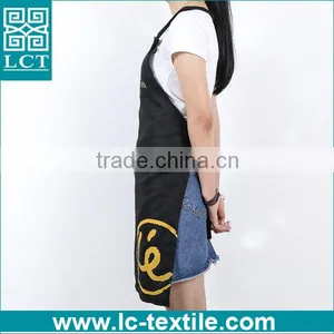 OEM Service Custom Pattern Silk Screen Print Aprons With Logo LCTN2021 thumbnail-3