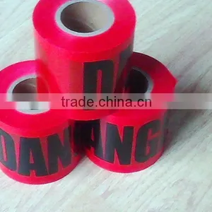 RED Underground PE Warning Tape Popular With Good Quality thumbnail-1