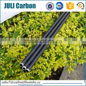 Juli Professional Supplier High Strenght Custom 3k Carbon Fiber Tube/pipe 14mm, Carbon Fiber Tube Flexible thumbnail-1