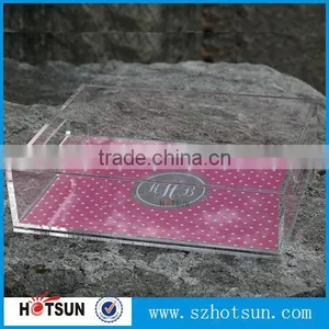 Hot Sales Acrylic Food Serving Tray for Christmas Festival thumbnail-5