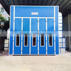 CE Approved Good Quality Big Bus Spray Booth Oven Professional Factory thumbnail-2