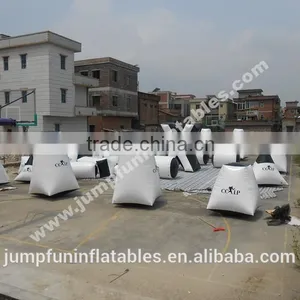 Inflatable Speedball Bunkers/PVC Paintball Bunker for Sale/Outdoor Paintball Arena thumbnail-2