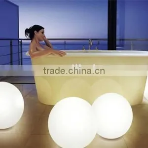 New Fashion Light Eco-friend Waterproof Plastic Bathtub Color Changing Led Tubs/2016 Hot Sale Comfortable and Colorful Led Tub thumbnail-1