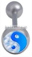 Ying Yang Heaven Tongue Jewelry,tongue Ring, Tongue Piercing thumbnail-1