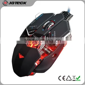 the Latest Illuminated Metal Frame Drivers Usb Optical Computer Gaming Mouse thumbnail-5