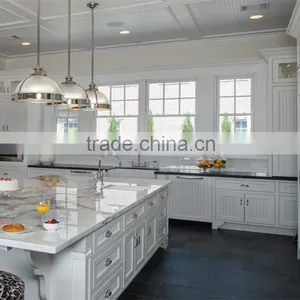 Joenony U-shape White Kitchen Cabinet, Pvc Kitchen Cabinet thumbnail-4