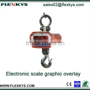 Electronic Hanging Scale Switch Membrane Flat Button Graphic Overlays thumbnail-5