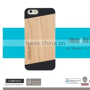 Manufacture Real Wood for i Phone 6s Phone Cover, Blank Wood Phone Case for IPhone6, Customized Wooden PC Phone Bumper Case thumbnail-3