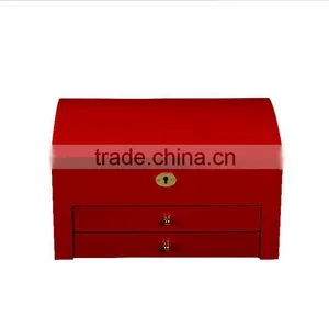 Chinese Factories Wholesale Custom Luxurious Wooden Jewelry Box, Draw Out Makeup Box thumbnail-5