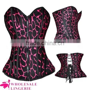 Sexy Hot Gir Steampunk Corsetl Waist Training Corsets for Sale Steel Boned Corset thumbnail-2