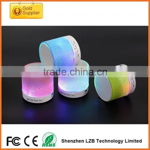 Good Quality New Fashion Lighting Mini Portable Speaker Wireless Bluetooth Speaker With Led Light thumbnail-5