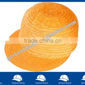 Orange Paper Straw Hat thumbnail-1