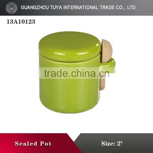 Wholesale Green/red/gray Color Soup Tureen With Lid thumbnail-2