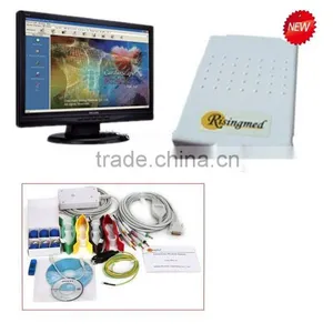 12 Lead Resting PC ECG System Diagnostic Cardiology 8 Function VCG ECG TVCG FCG HFECG QTD HRV SAECG thumbnail-1