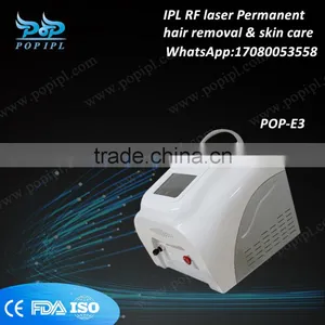 Chest Hair Removal Ipl Rf Shr1200W Hair Removal Machine IPL Permanent OPT Hair Removal & Skin Care Machine POP-E3 Beauty Equipment IPL System 1200w 515-1200nm thumbnail-2