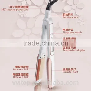 Professional Ceramic Flat Iron ,flat Hair Straightener Machine thumbnail-6