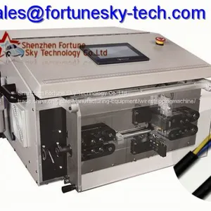 Fully Automatic Round Sheathed Cable Cutting Stripping Machine thumbnail-1