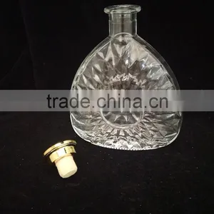 XO Wine Glass Bottle,alcohol Glass Bottle With Cork thumbnail-2
