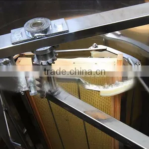 Apiculture Manual Stainless Steel 2 Frame Self-reversal Honey Extractor for Sale thumbnail-2