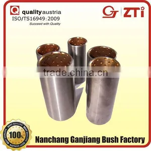 Oil-lubricated Bimetal Sleeve Bearing Bush thumbnail-1