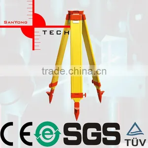 Surveying Equipment;Surveying Tripod:Medium Duty Wooden Tripod JM-2B thumbnail-1